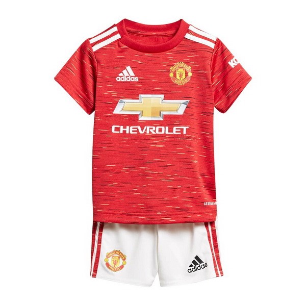 Camiseta Manchester United Primera equipo Niños 2020-21 Rojo